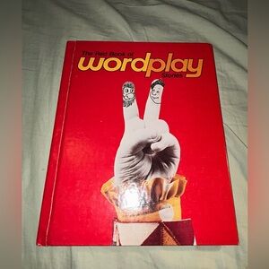 The Red Book Of Wordplay Stories, Vintage Hardcover, 1977